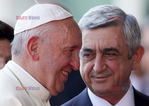 Papiez Franciszek w Armenii