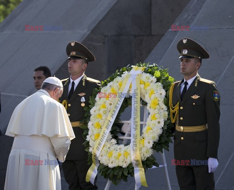 Papiez Franciszek w Armenii