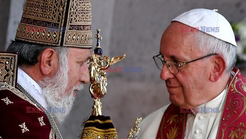 Papiez Franciszek w Armenii