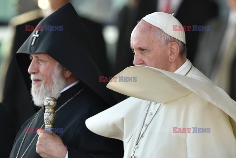 Papiez Franciszek w Armenii