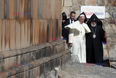 Papiez Franciszek w Armenii