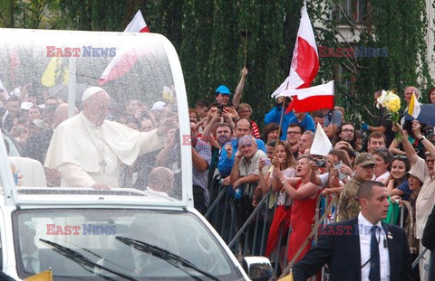 ŚDM 2016 - przejazd