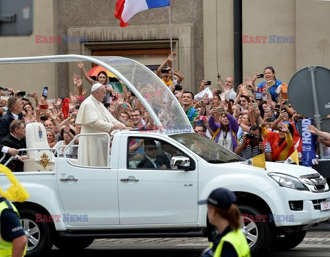 ŚDM 2016 - przejazd