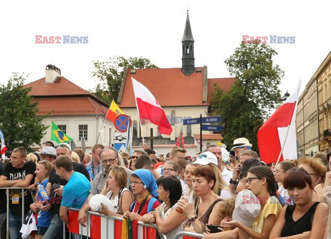 ŚDM 2016 - przejazd