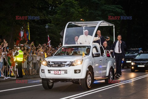 ŚDM 2016 - przejazd