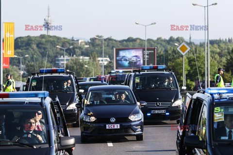 ŚDM 2016 - przejazd