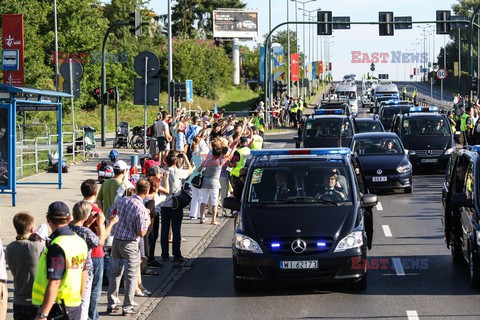 ŚDM 2016 - przejazd