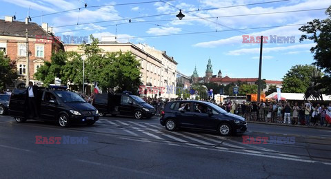 ŚDM 2016 - przejazd