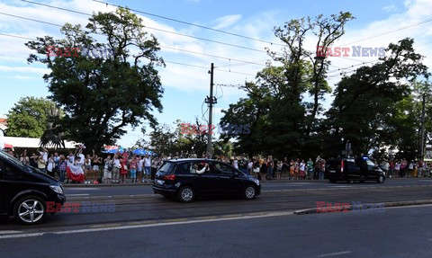 ŚDM 2016 - przejazd