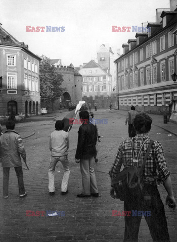 Strajki i demonstracje Solidarności