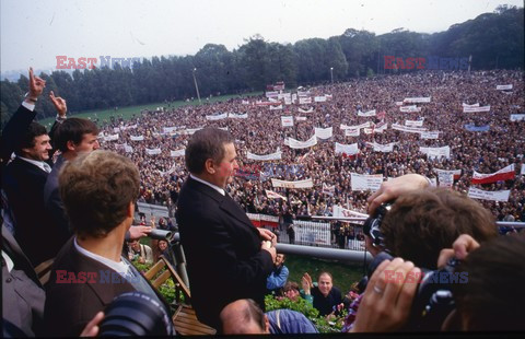 Strajki i demonstracje Solidarności