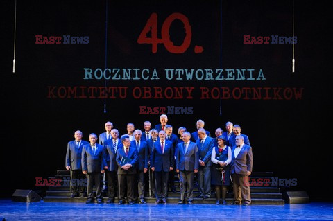 Koncert z okazji 40. rocznicy utworzenia KOR