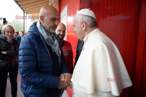 Spontaniczna wizyta Papieża Franciszka w Amatrice i Accumoli