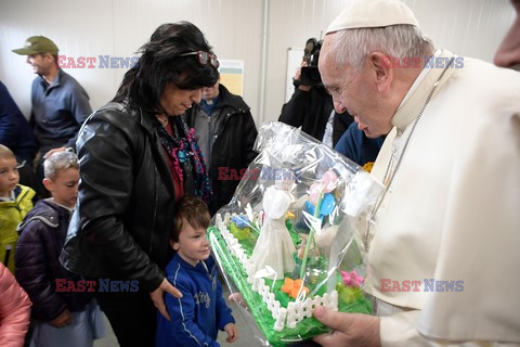 Spontaniczna wizyta Papieża Franciszka w Amatrice i Accumoli