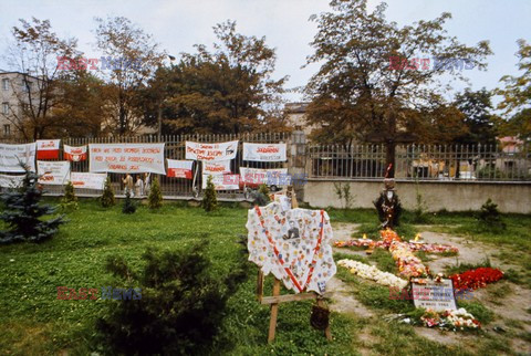 Pogrzeb i żałoba po ks. Popiełuszce