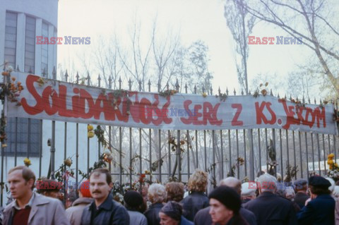 Pogrzeb i żałoba po ks. Popiełuszce