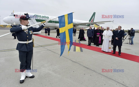 Wizyta papieża Franciszka w Szwecji