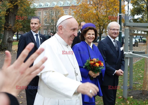 Wizyta papieża Franciszka w Szwecji