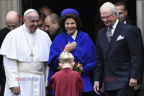 Wizyta papieża Franciszka w Szwecji