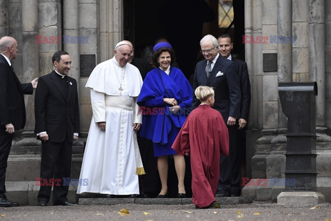 Wizyta papieża Franciszka w Szwecji