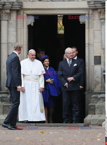 Wizyta papieża Franciszka w Szwecji