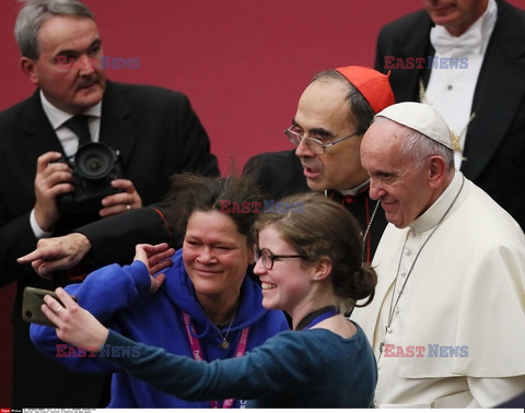 Bezdomni na audiencji u papieża Franciszka