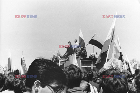 Strajki i demonstracje Solidarności