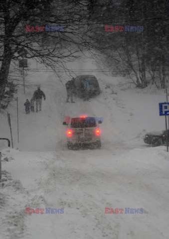 Zima na Podkarpaciu