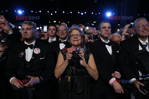 Prezydent Trump z rodziną na balach inauguracyjnych