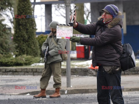 Na planie filmu Czarny czwartek