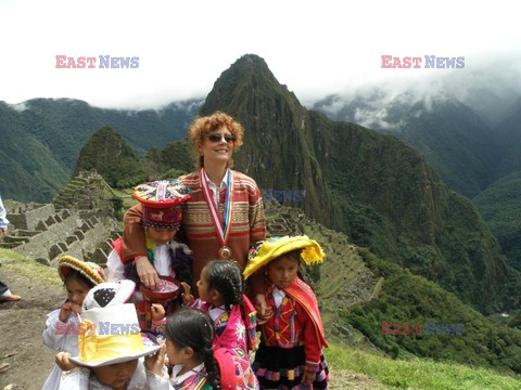 Susan Sarandon na otwarciu dla turystów cytadeli Machu Picchu 