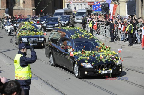 Krakowskie uroczystości pogrzebowe