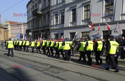 Krakowskie uroczystości pogrzebowe