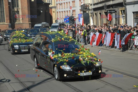 Krakowskie uroczystości pogrzebowe