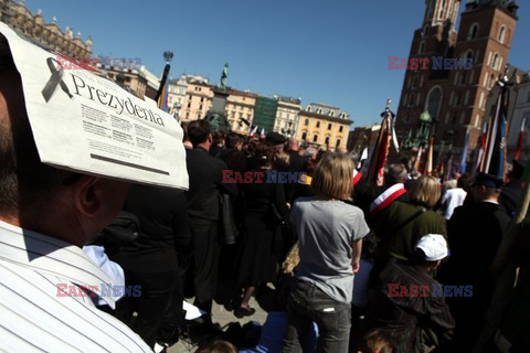 Krakowskie uroczystości pogrzebowe