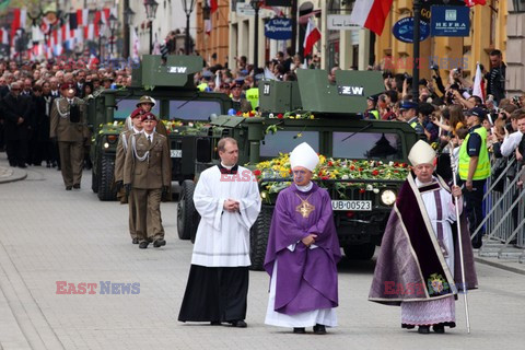 Krakowskie uroczystości pogrzebowe