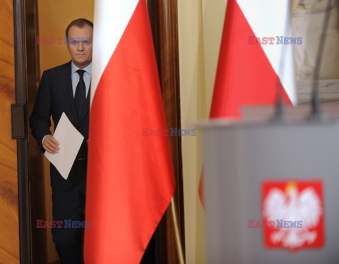 Konferencja prasowa Donalda Tuska