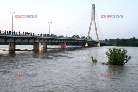 Fala powodziowa w Warszawie