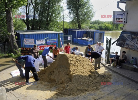 Fala powodziowa w Warszawie