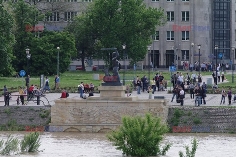 Fala powodziowa w Warszawie