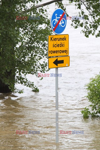 Fala powodziowa w Warszawie