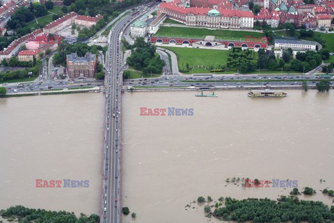 Fala powodziowa w Warszawie