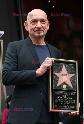 Ben Kingsley ma swoją gwiazdę na Bulwarze Sław