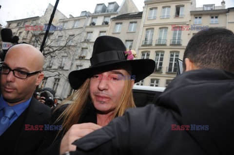 John Galliano aresztowany w Mediolanie