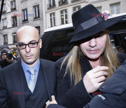 John Galliano aresztowany w Mediolanie