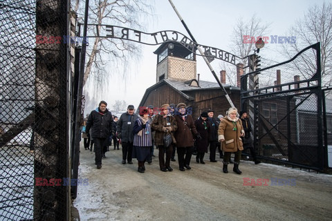 72. rocznica wyzwolenia obozu koncentracyjnego Auschwitz