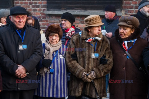 72. rocznica wyzwolenia obozu koncentracyjnego Auschwitz