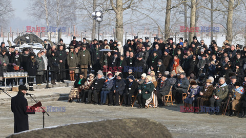 72. rocznica wyzwolenia obozu koncentracyjnego Auschwitz