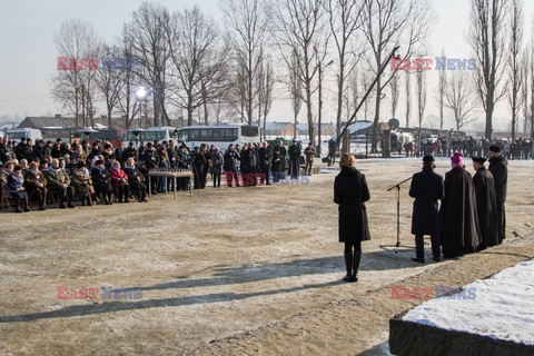 72. rocznica wyzwolenia obozu koncentracyjnego Auschwitz