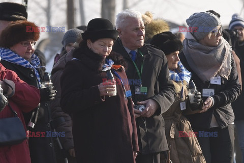 72. rocznica wyzwolenia obozu koncentracyjnego Auschwitz